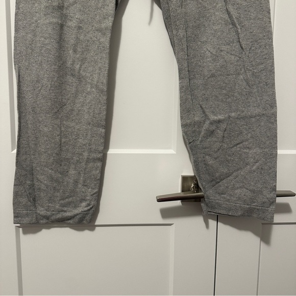 Zaket & Plover Gray Cashmere Blend Drawstring Pyjama Pants Size Medium Women’s - Picture 2 of 10